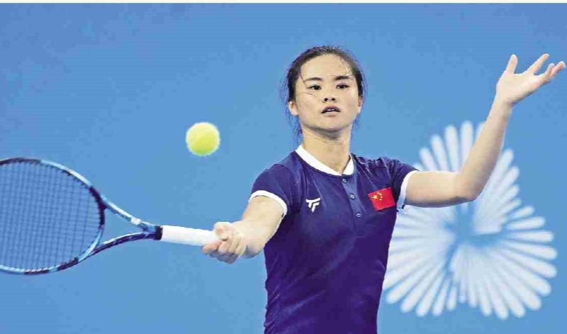 殘?zhí)貖W會網(wǎng)球項目收官 廣東隊收獲一金一銀